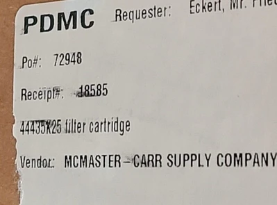 New | in-Stock Filter FCWN020S2 Miscellaneous MRO California US | Amiron Machinery #745010