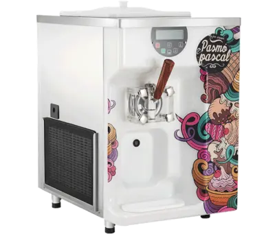 186-0001 Pasmo S111A2 Tabletop Single Flavor Ice Cream Dispenser Freezer