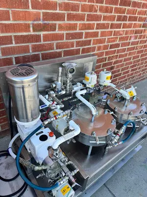 Used NORTHERN LIPIDS NLI091113-01 LIPEX PUMP EXTRUSION SYSTEM 900 PSIG W/ LEWA PUMP Pumps (Metering) California US | Equipment Lab #1415147