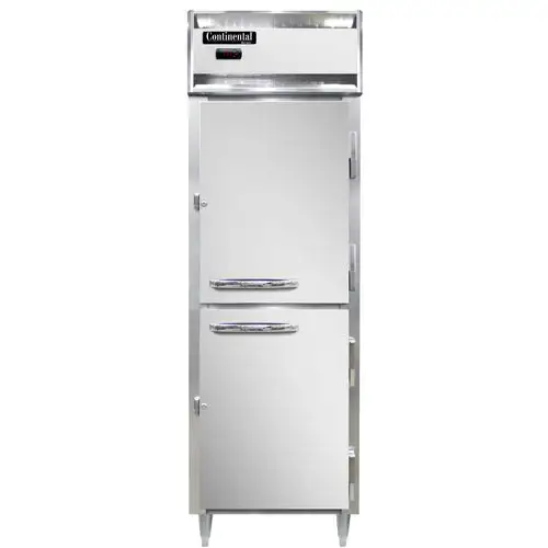 Continental DL1W-HD Full Height Insulated Heated Cabinet W/ (15) Pan Capacity, 208-230v/1ph