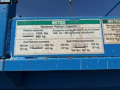 USED 2015 GENIE GS-5390 RT