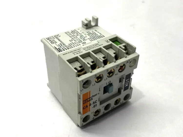 Used SPRECHER+SCHUH MINIATURE CONTACTOR 24VDC Starters Michigan US | Maverick Industrial Sales #1090646