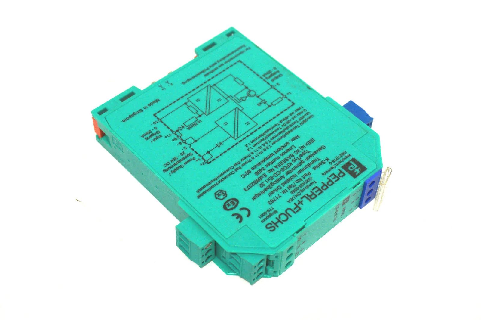 NEW PEPPERL FUCHS KFD2-CD-EX1.32 ISOLATED DRIVER 71763 KFD2CDEX132