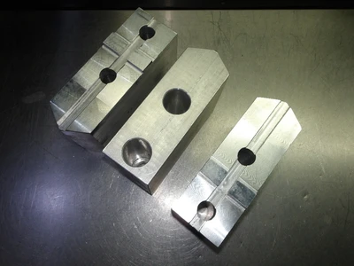 H&R Aluminum Soft Jaw Set QTY3 520 PA (LOC2132B)