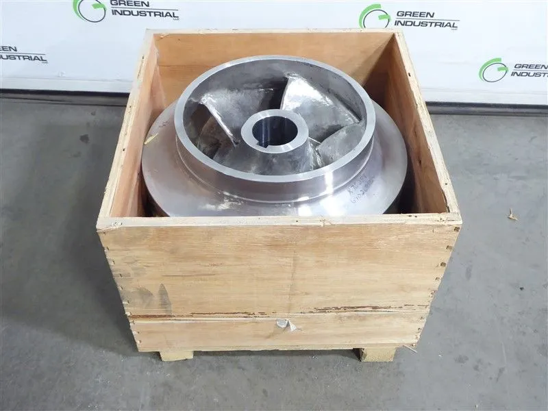 Flowserve 20.76" QL Double Suction 5 Vane Impeller CA-15 Cast Steel Surplus