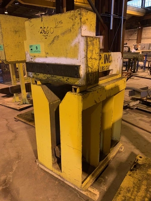 30,000 LBS X 60" COIL LIFTING "C" HOOK WITH STAND. STOCK # 0916519
