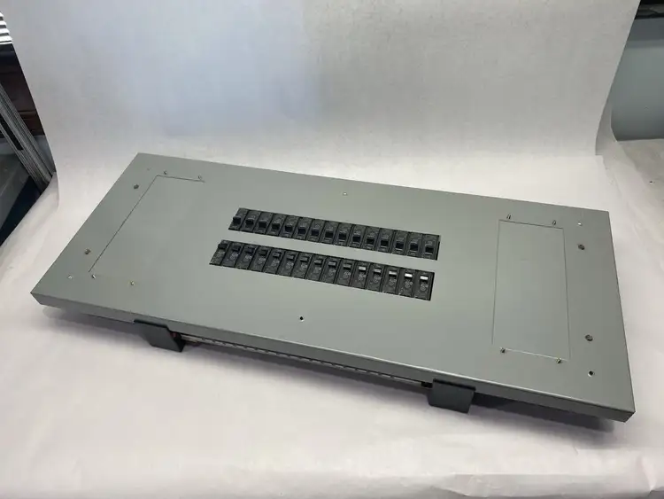 Used General Electric Sub-Panelboard Assembly A Series II w/ 20A Breakers Electrical Panels Michigan US | Maverick Industrial Sales #1395425
