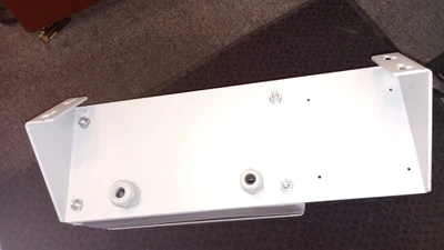 RITTAL JUNCTION BOX + CONTACT & TERMINAL BLOCKS + EMERGENCY  STOPS+  3  PUSH BUT