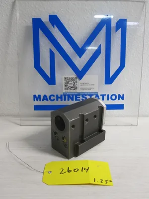 2x BMT45 Static Boring Bar Holder 1.25" 1 1/4" 58mm x 58mm Doosan Lynx Puma