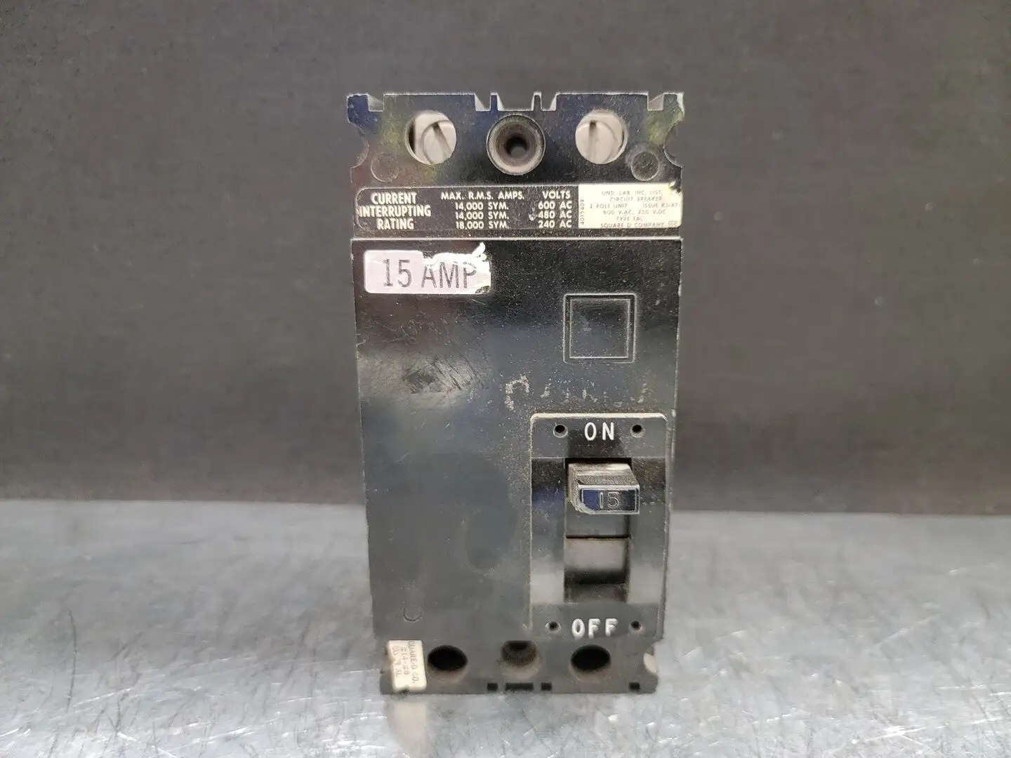 USED SQUARE D FAL26015