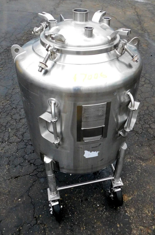 Used LETSCH PRESSURE TANK 75 GALLON Stainless Steel Tanks New Jersey US | Champion Trading Corporation #424651