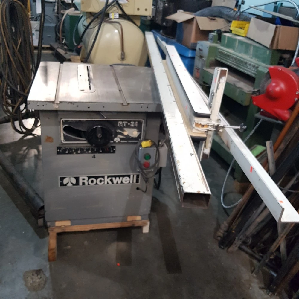 Rockwell RT 31 Table Saw W/Scoring Blade