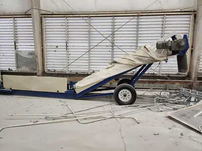 Unloader, Truck, Bulk, Hopper, Silo, Vibrating Conveyor, Baghouse #5991681