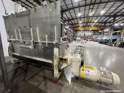 Used Littleford 100 Cu Ft Ribbon Blender – Sanitary Stainless Steel Mixer