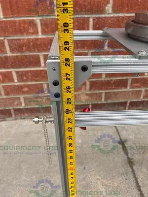 Stainless Steel Overhead 8" Stirrer w/ Lenze Inverter Drive, OM Motor, Gear Head