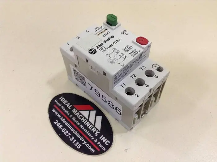 Used ALLEN BRADLEY 140-MN-0250 SER C Starters Michigan US | Ideal Machinery #705647