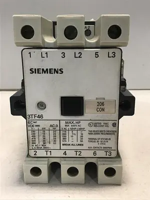 Used SIEMENS 3TF46 PLC Contactors | Ideal Machinery #621515
