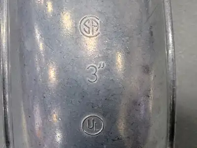 90 Degree 3" Squeeze Connector