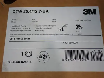 USED 3M CTW 25.4/12.7BK