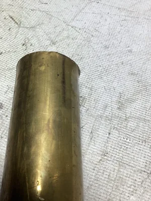 Machined Brass C360; Lathe Stock Bar; 20″ X 2 1/2″ Round Brass Bar