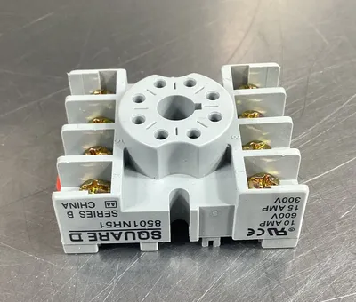SQUARE D 8501NR51 Ser B Relay Socket 4D