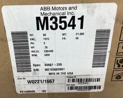 USED ASEA BROWN BOVERI ASEA BOVERI M3541