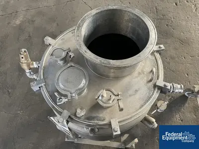 USED Pfaudler 20 Gal Pfaudler Glass Lined Reactor Body, 25/115#