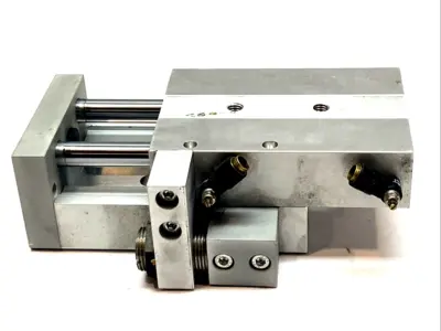 Used Bimba Twin Bore Air Table Cylinder 25mm Bore 50mm Stroke Pneumatic Cylinders Michigan US | Maverick Industrial Sales #1401234