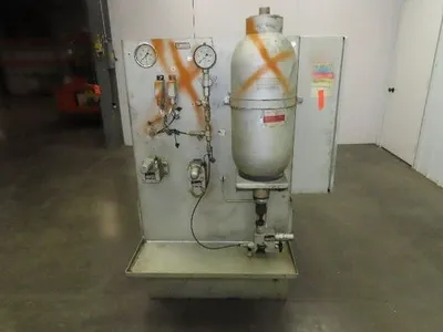 Herion Hydraulic Power Unit 10Hp 120 Gal 4500 PSI Denison Pump PV6-2R1C-C02