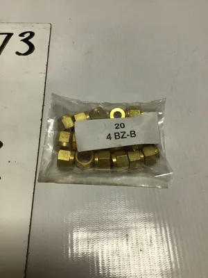 Parker 20 PSC 4 BZ-B Brass ⅜ Hex Nut Tubing