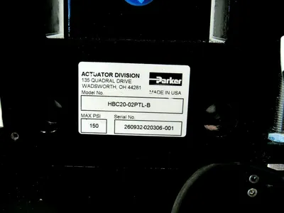 NEW PARKER HBC20-02PTL-B SLIDE CYLINDER HBC2002PTLB
