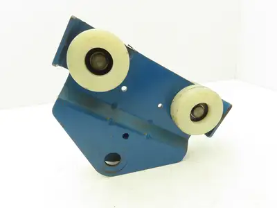 Gorbel 1/2 Ton Bridge Crane Hoist Push Trolley 1000Lb 3"Wheels *No Pin*