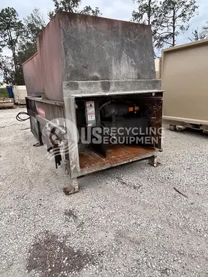 USED PTR TWO (2) TP4000-HD STATIONARY COMPACTORS