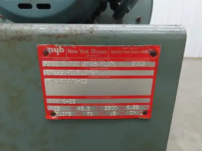 Used NEW YORK BLOWER _UNKNOWN_ Blowers Indiana US | Arrow Industrial #1366704