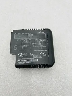 EMERSON DELTAV KJ3222X1-BA1 AI CARD 8 CHANNELS 4-20 MA HART SERIES 2 #K-2537