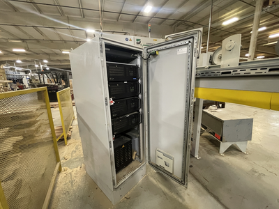 Weinig Optisaw System with Luxscan Combiscan and 3 Opticut 450 Quantum