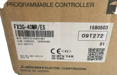 NEW MITSUBISHI FX3G-40MR/ES PROGRAMMABLE CONTROLLER FX3G40MRES