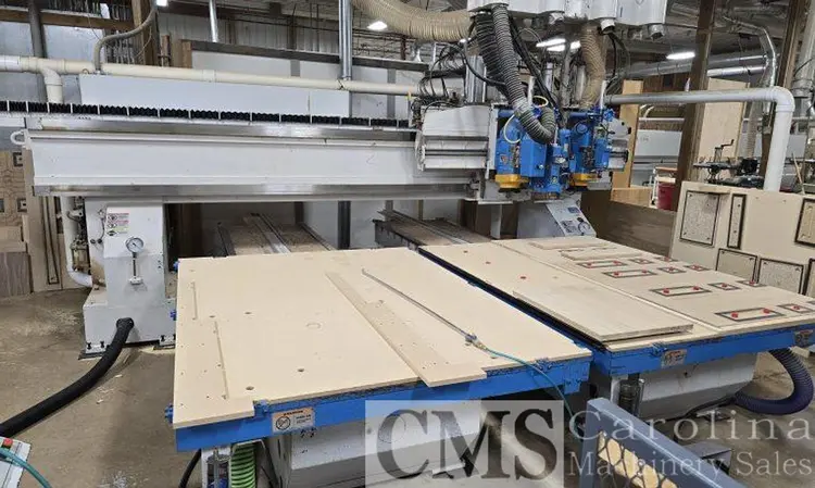 Used 1999 SHODA TWIN TABLE CNC ROUTER 5' X 10' CNC Routers PY | CAROLINA MACHINERY SALES #1244438