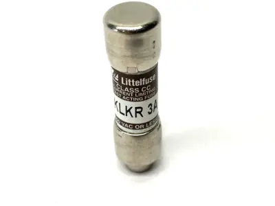 USED LITTELFUSE FAST ACTING MIDGET FUSE CLASS CC 600V 3A LOT OF 3