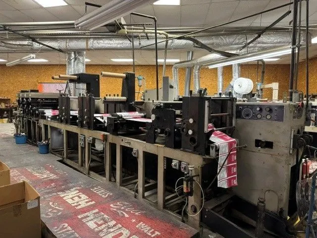 Used WEBTRON 1600 Flexo Printing Presses US | Styers Equipment Company #1079642