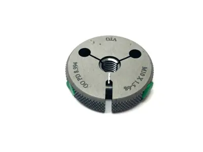 New | in-Stock VERMONT GAGE THREADED RING GAUGE M10X1.5-6G GO PD 8.994 Pin & Plug Gages Michigan US | Maverick Industrial Sales #1122785