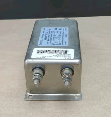 New Nemic Lambda MBS-1230-22 Noise Filter 250V 30A 50/60Hz TV2500V~1MIN