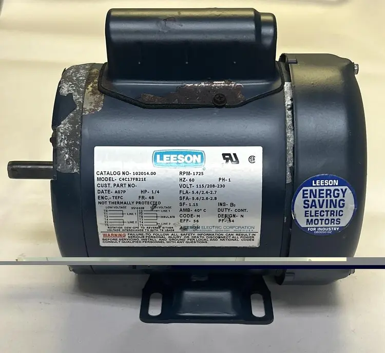 Used LEESON 102014.00 Motors (misc) | Surplus Asset Holdings #1204775