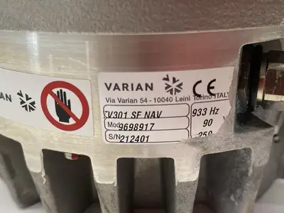 USED VARIAN TV301 SF NAV NAVIGATOR TURBO-V PUMP