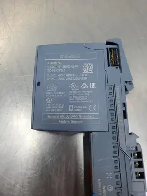 USED Siemens 6ES7131-6BF00-0BA0 Input Module w/6ES7193-6BP00-0BA0 Base