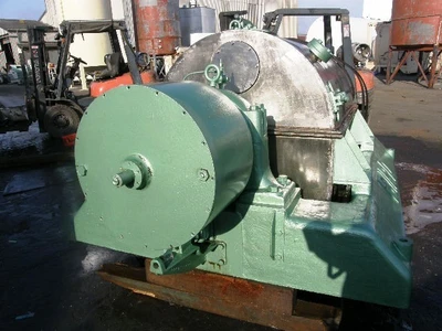 Bird 36 x 50 solid bowl decanter centrifuge, SS.
