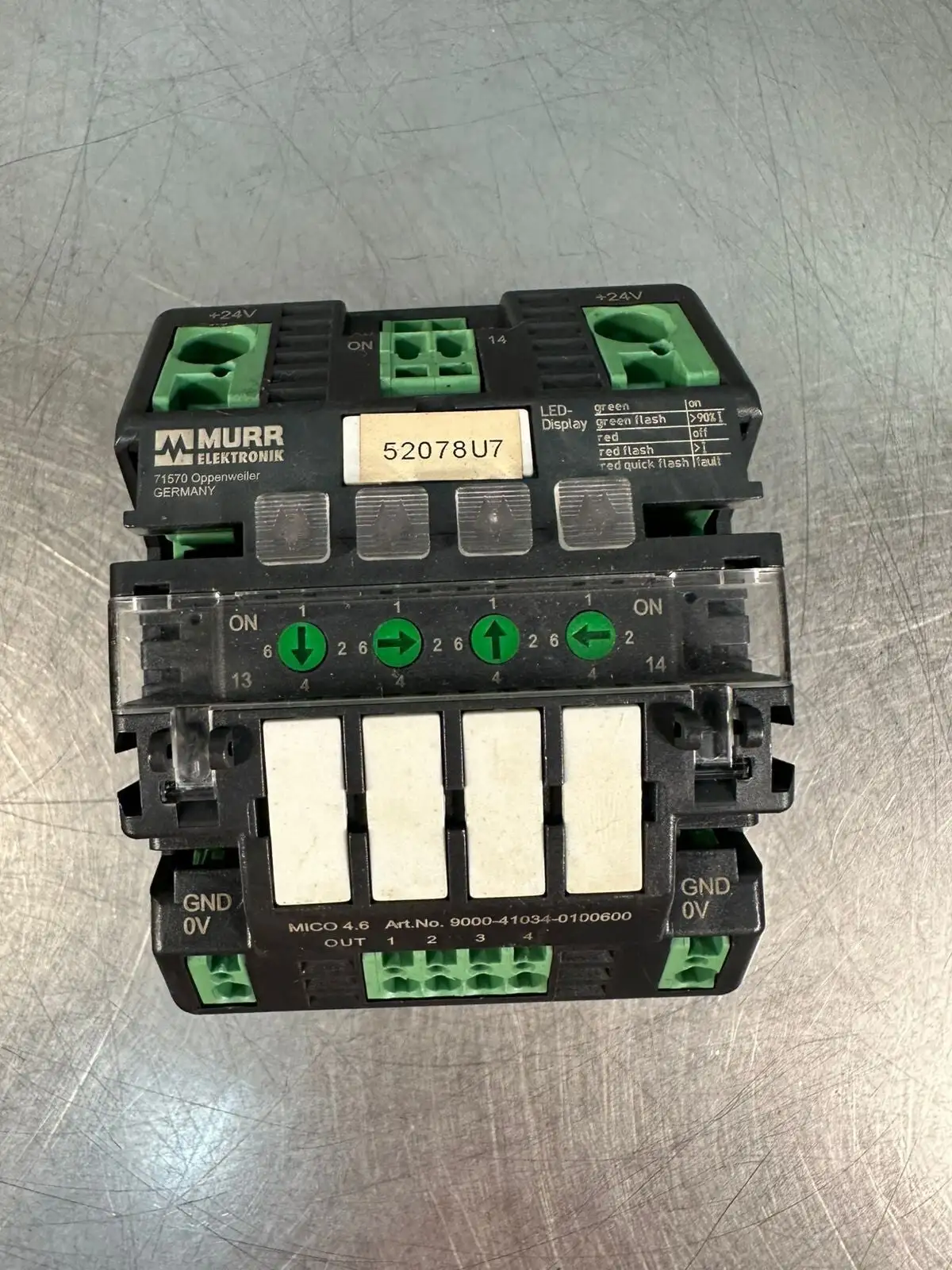 Murr Elektronik 9000-41034-0100600 / 71570 Elect. Circuit Prot. (2.3.1)