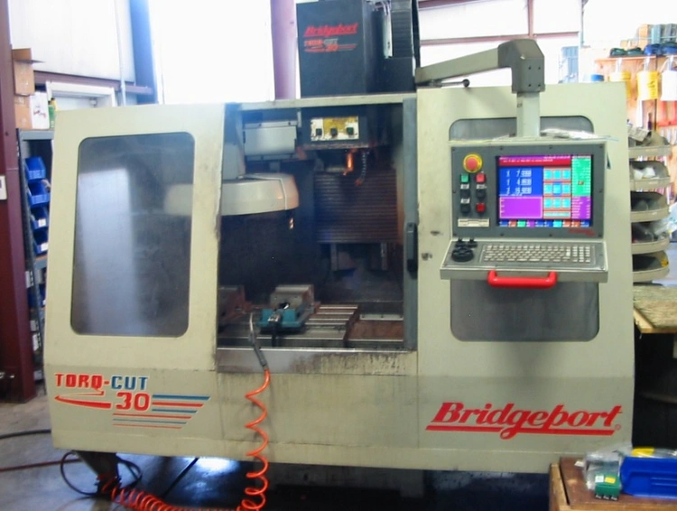 Used 1997 BRIDGEPORT TORQ-CUT Vertical Machining Centers | Two Spade Machinery LLC #507757