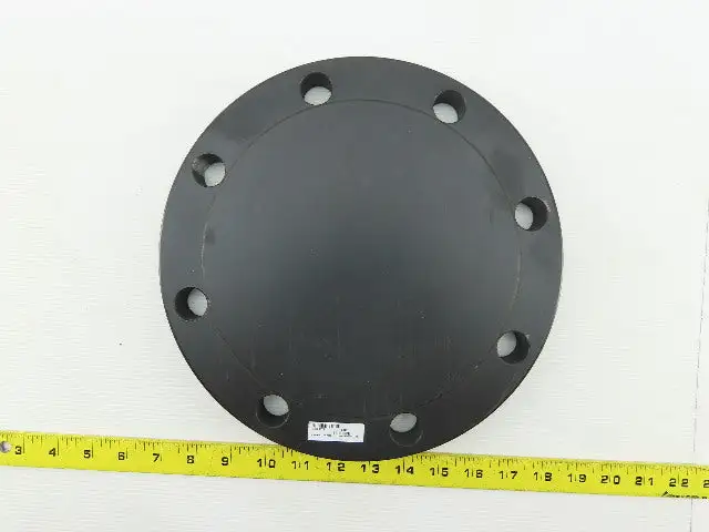 8 Bolt Low-Pressure Steel Unthreaded Pipe Flange Cap Pipe Size 6"