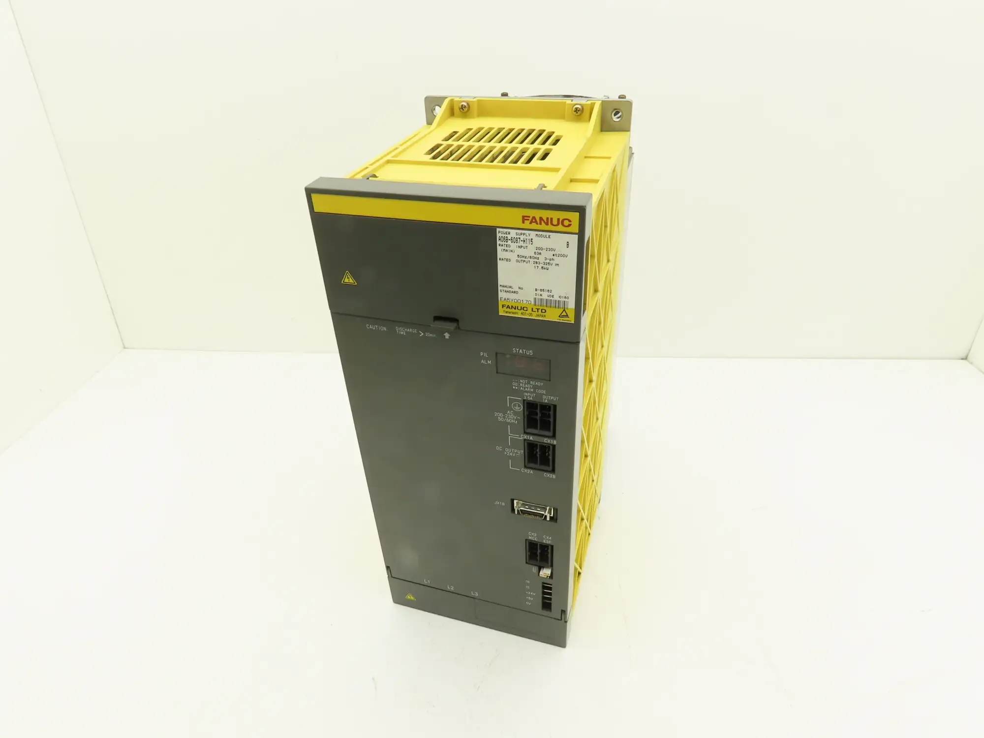 Fanuc A06B-6087-H115 Power Supply Module 325V 17.5kW